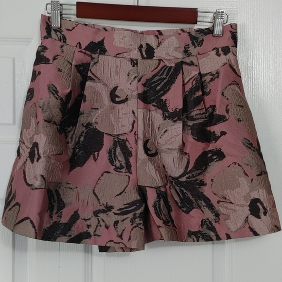 Anthropologie Shorts Anthropologie Hutch Textured Metallic Shorts
